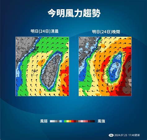 颱風逆時針轉|颱風百問